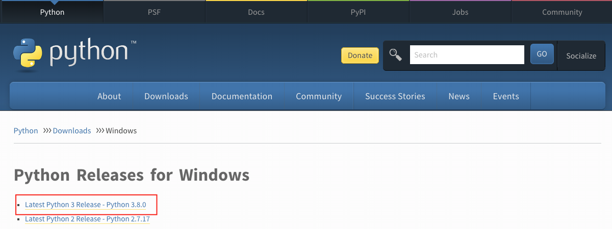 在 Windows 上安装